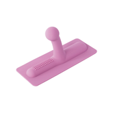 Motorbunny Loli Premium Silicone Attachment 4.5 Inch Shaft with 3.5 Inch Circumference Pink Vibrating Pads